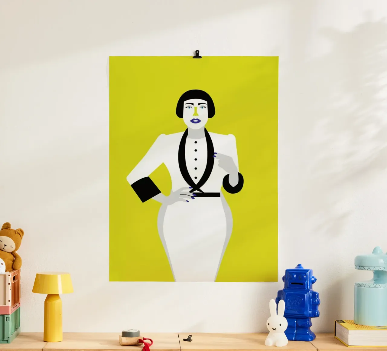Ofelia poster con telaio in alluminio da Dignity