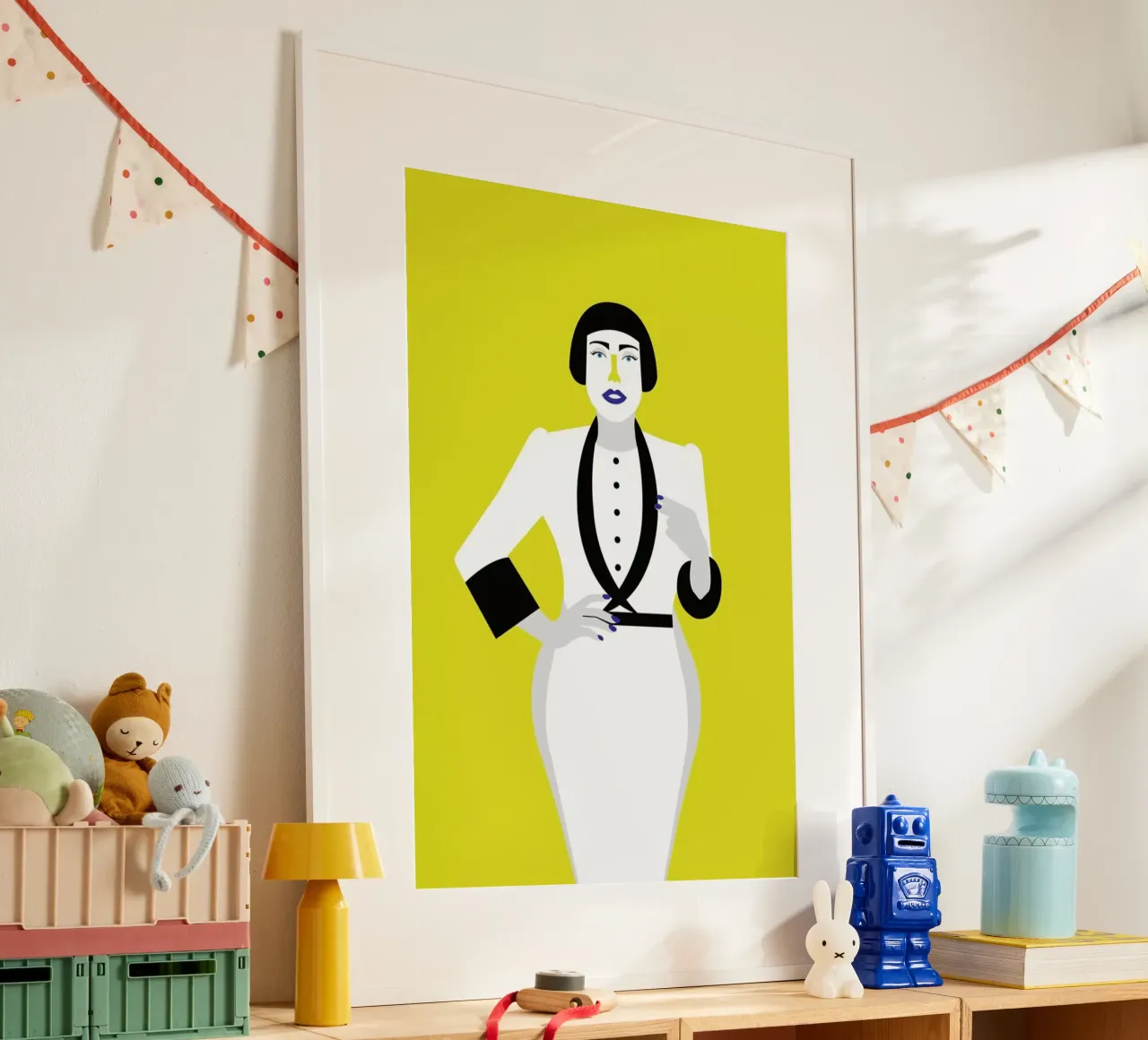 Ofelia poster con telaio in alluminio da Dignity
