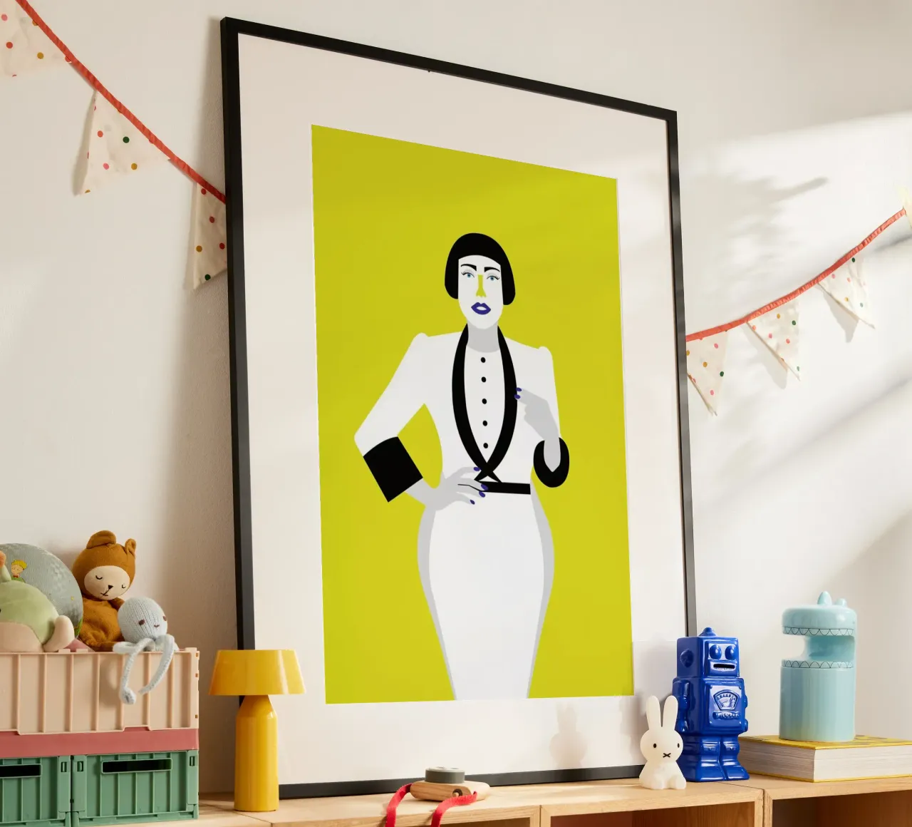 Ofelia poster con telaio in alluminio da Dignity
