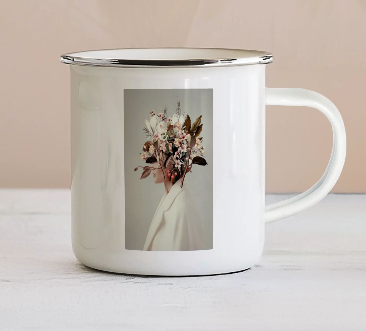 I Fell In Love With Fall Because Of You tazza in smalto da Frank Moth