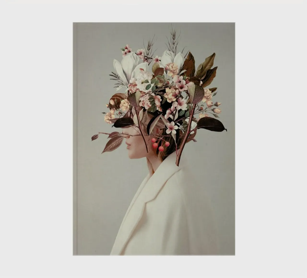 I Fell In Love With Fall Because Of You notebook by Frank Moth