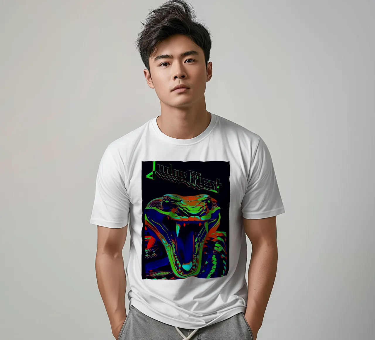 Le groupe Judas Priest t-shirt de vanhesling