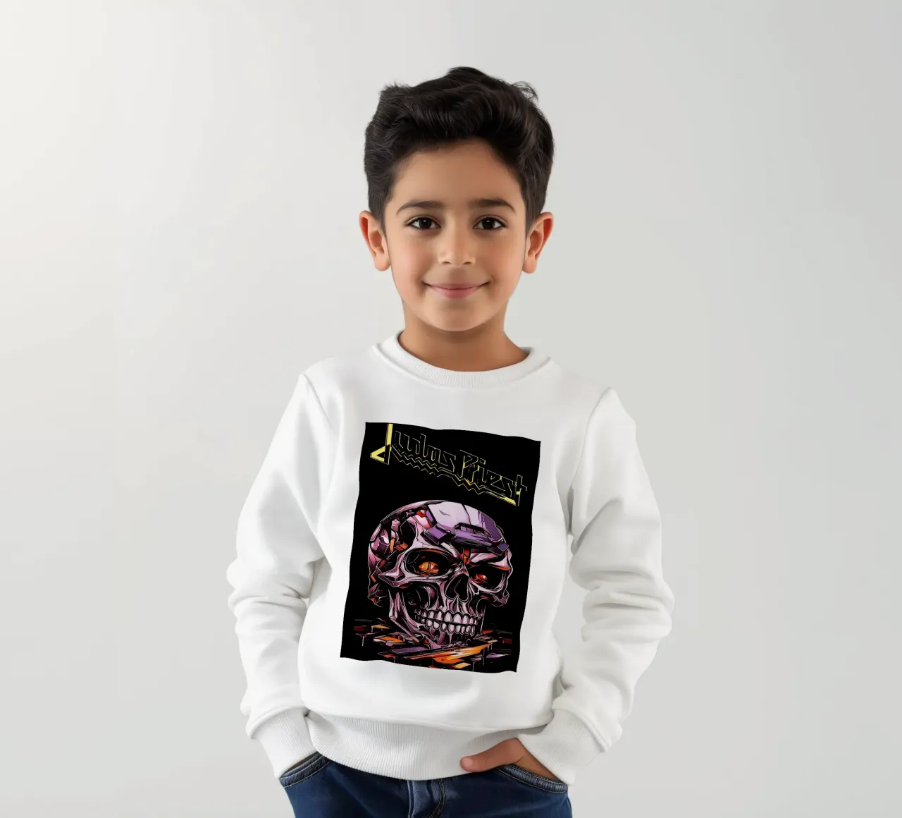 Le groupe Judas Priest sweat enfant de vanhesling