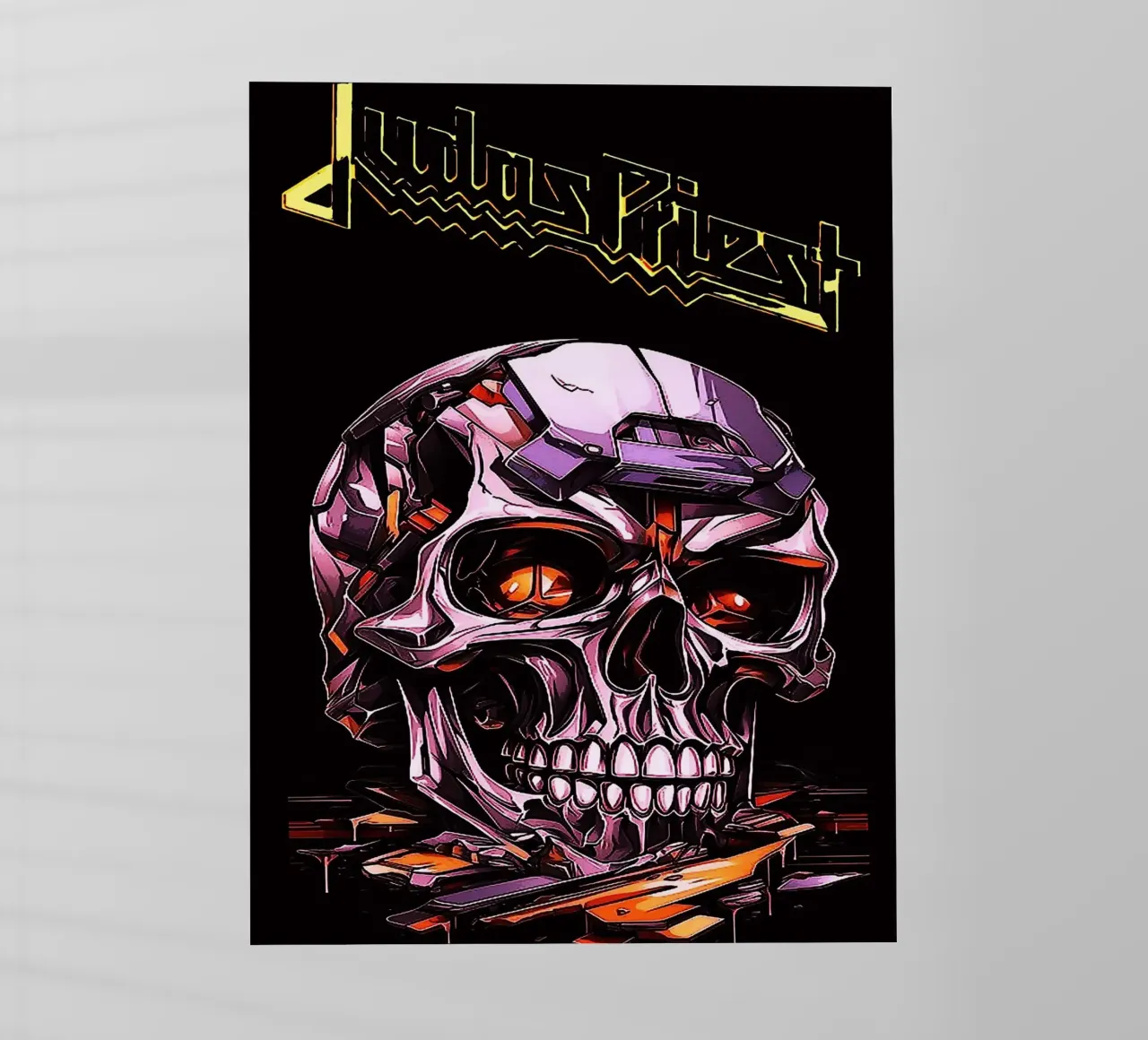 La band dei Judas Priest pellicola backlit da vanhesling