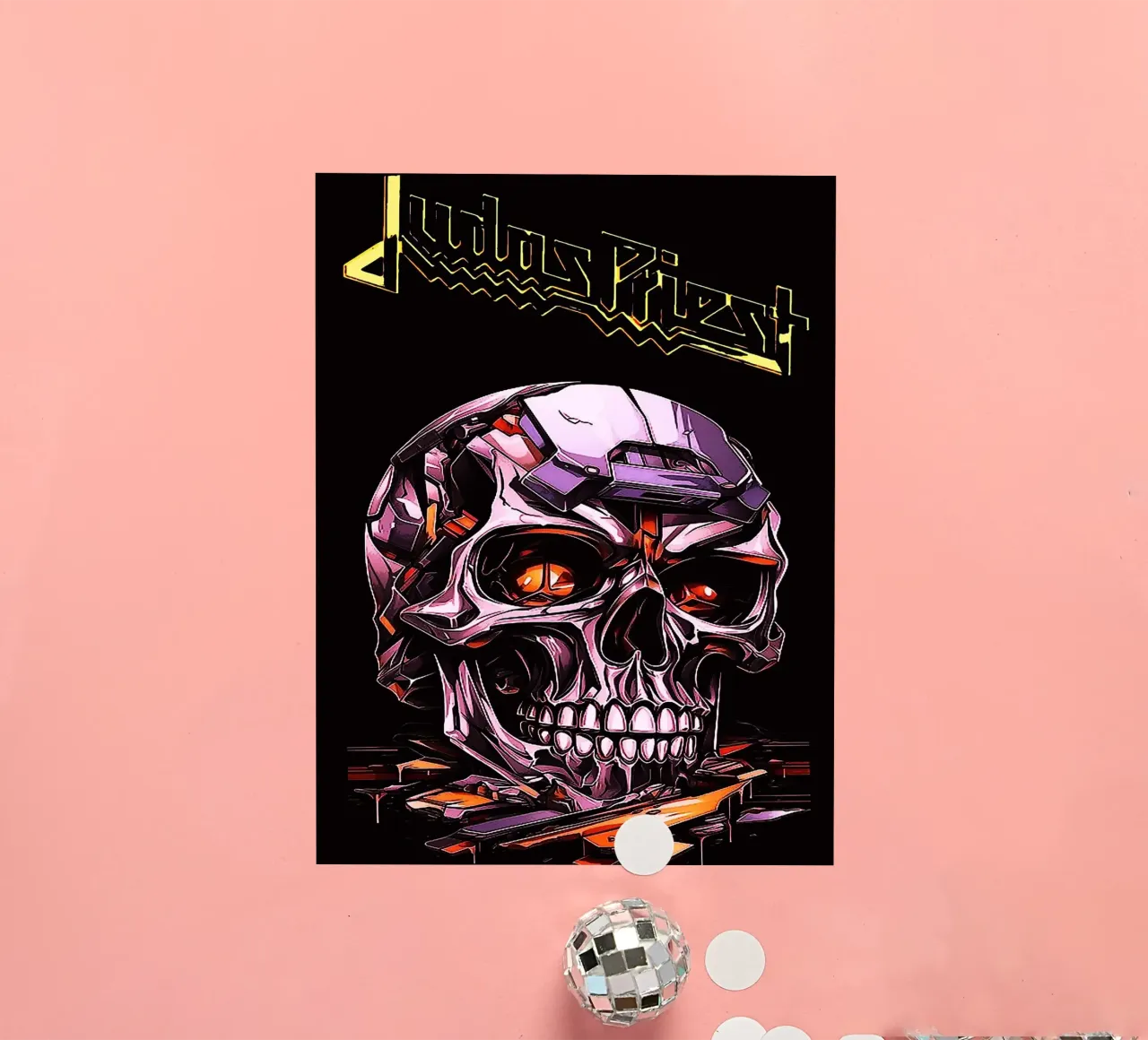 Le groupe Judas Priest autocollant de vanhesling