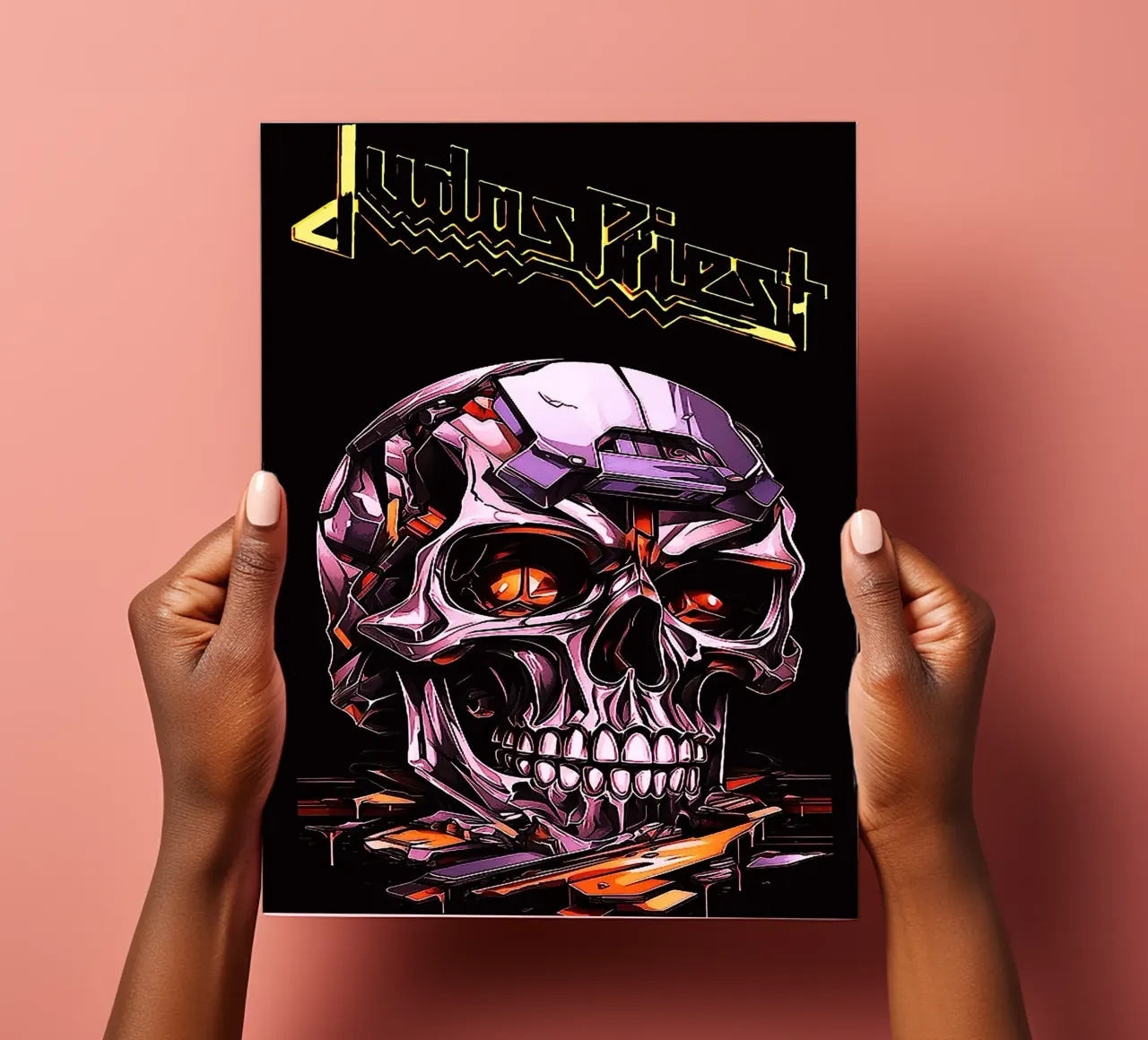 Le groupe Judas Priest planche autocollant de vanhesling