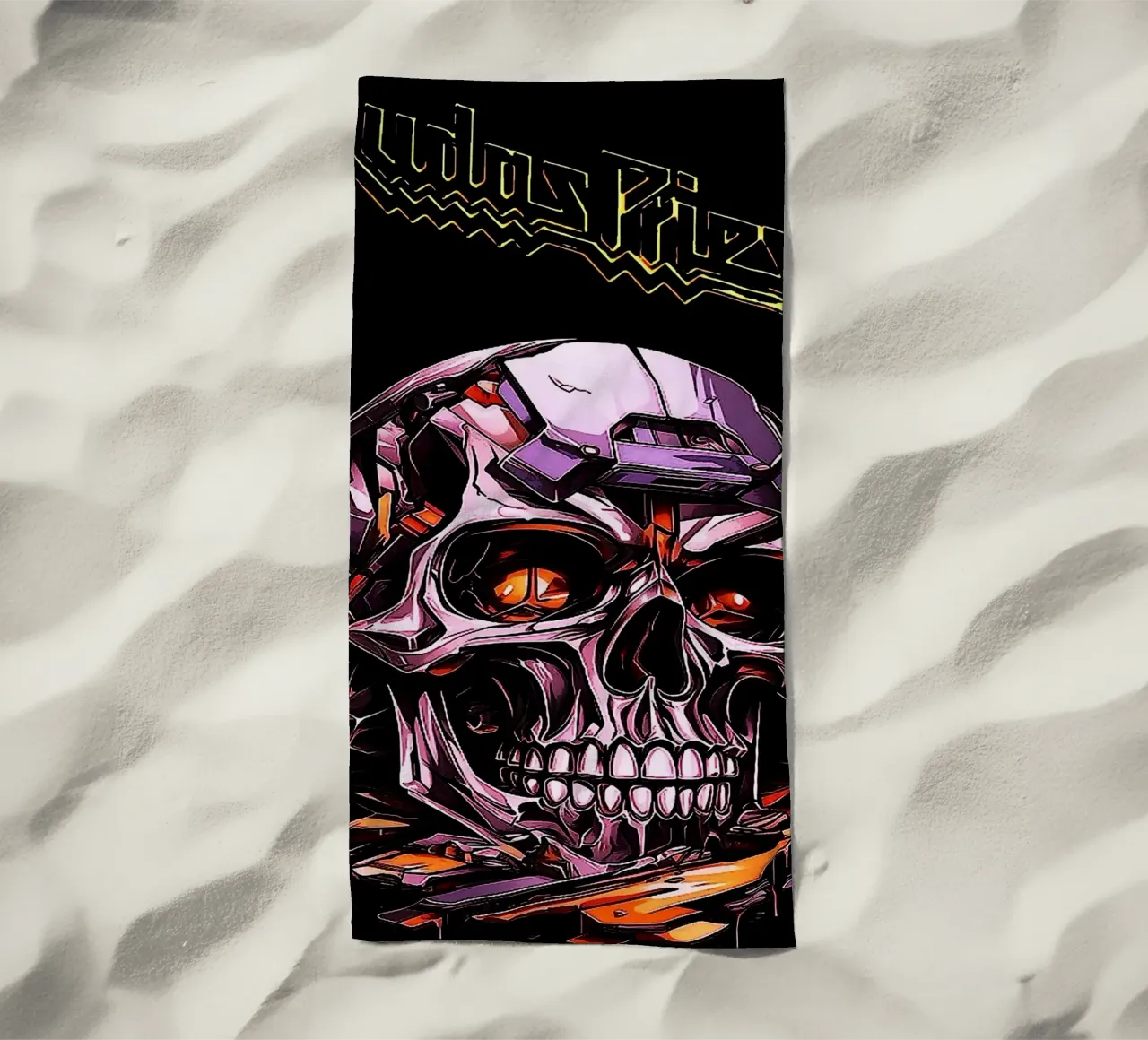 Le groupe Judas Priest serviette de plage de vanhesling