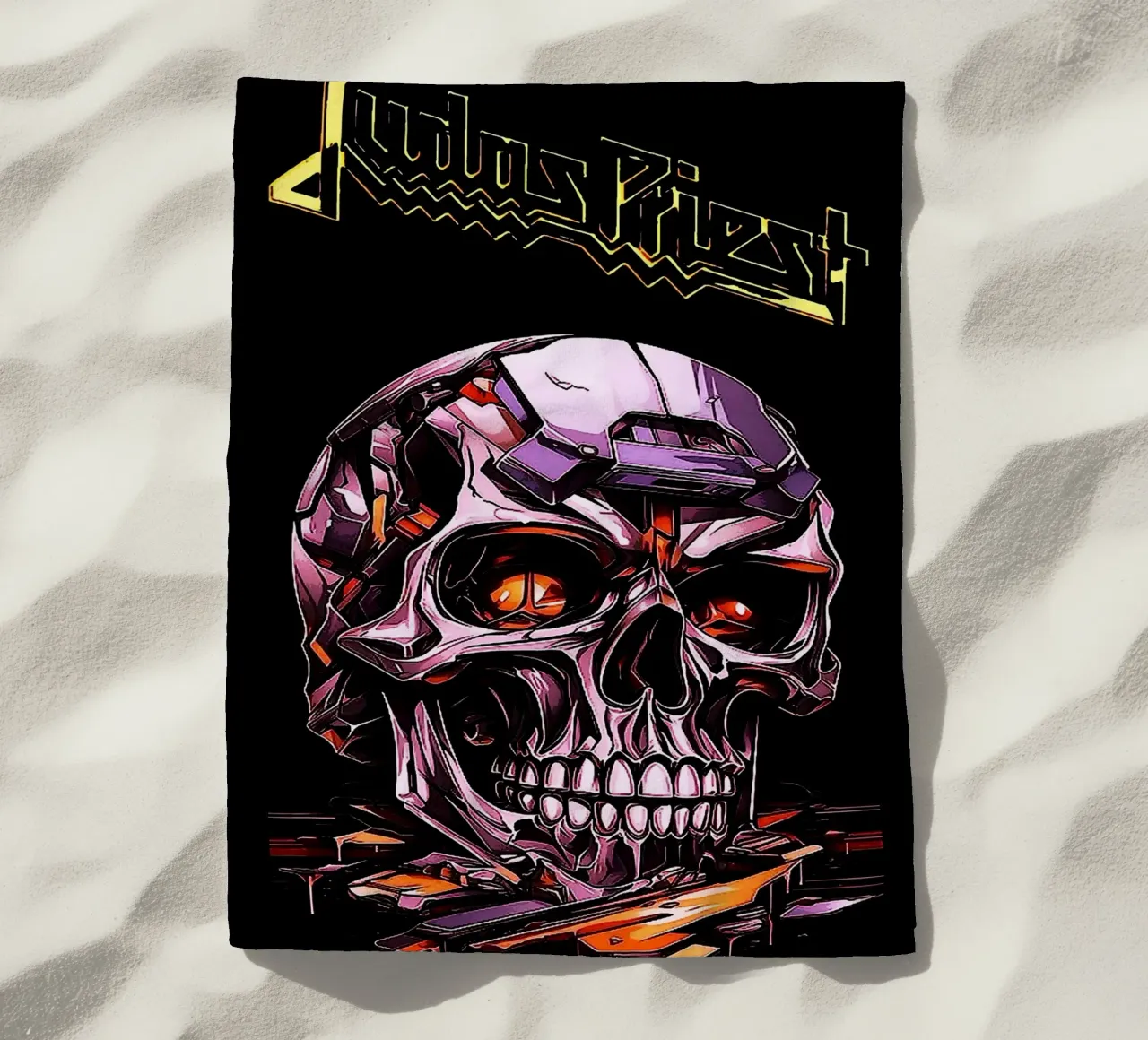 Le groupe Judas Priest serviette de plage de vanhesling