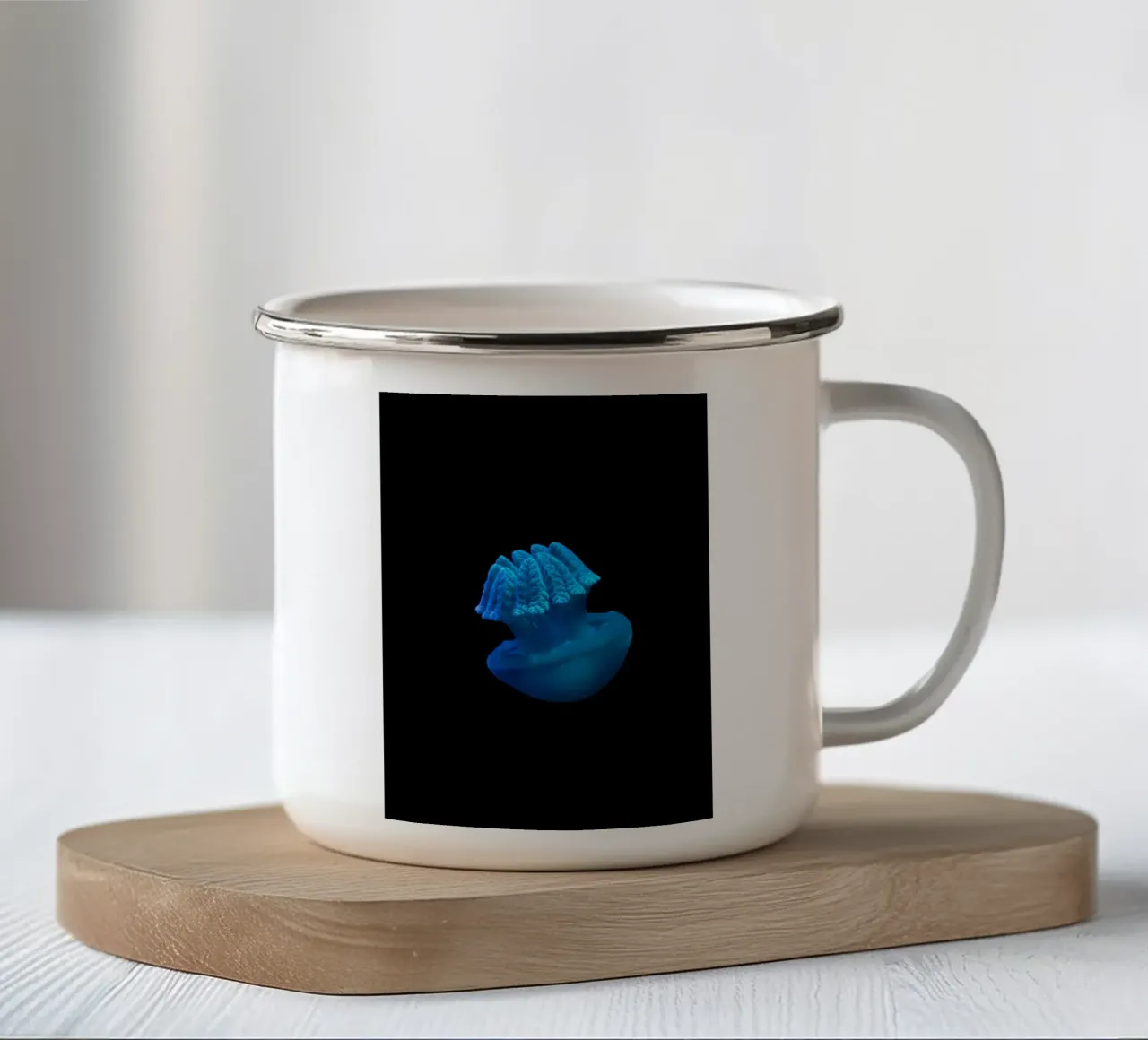 medusa acqua tazza in smalto da animal story home