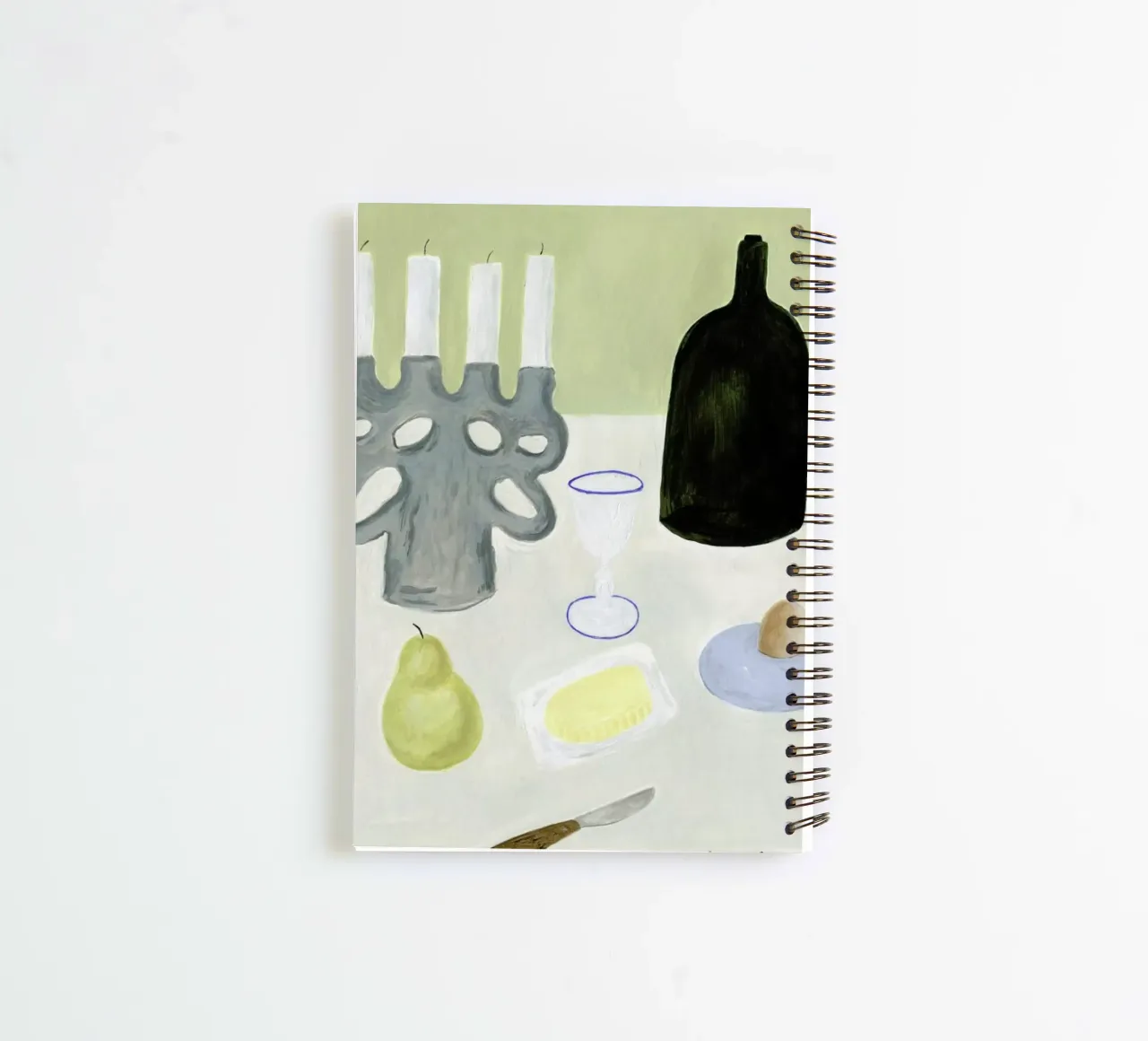 Petit Déjeuner spiral notebook by Isabelle Vandeplassche