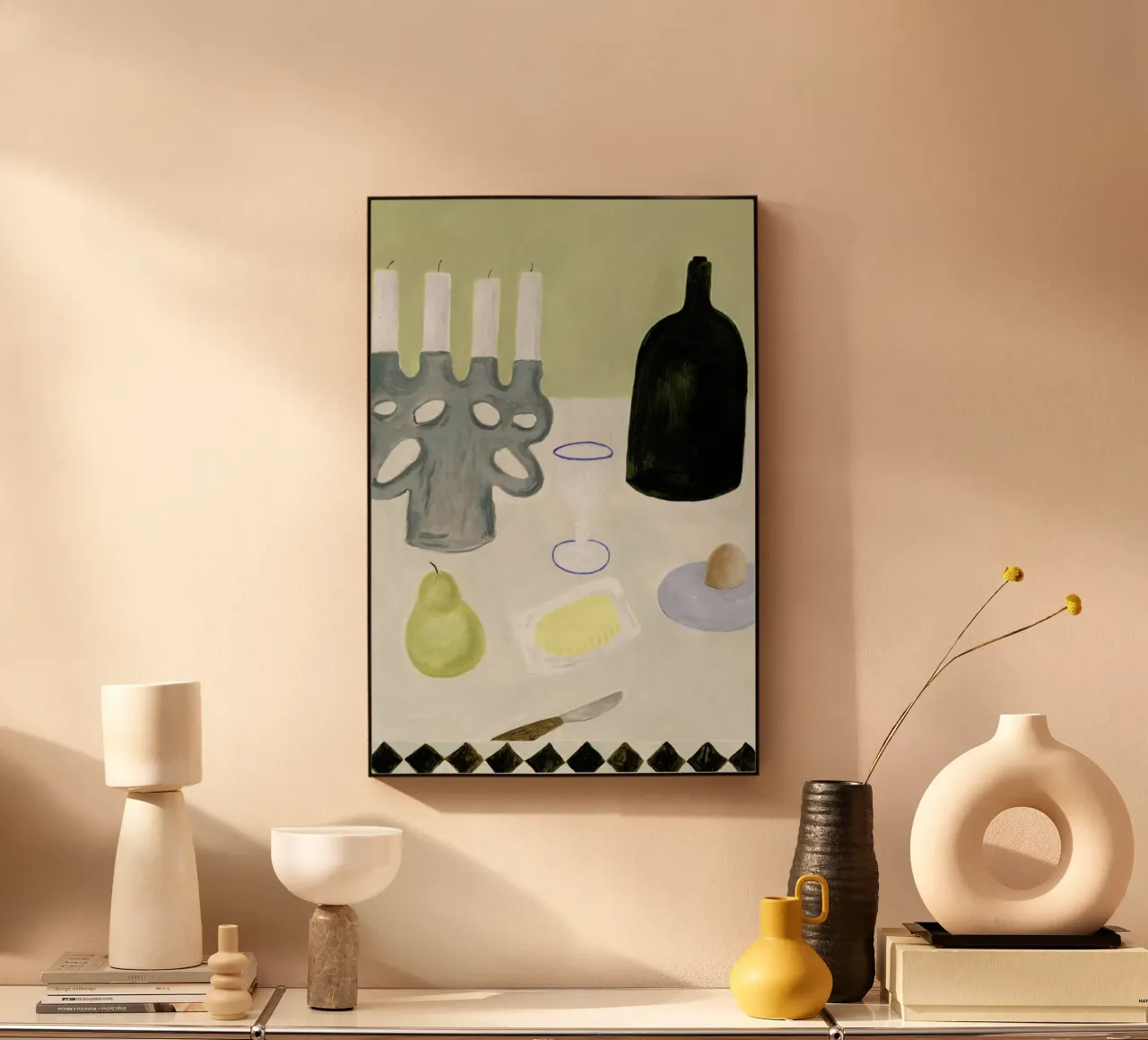 Petit Déjeuner alu-dibond by Isabelle Vandeplassche