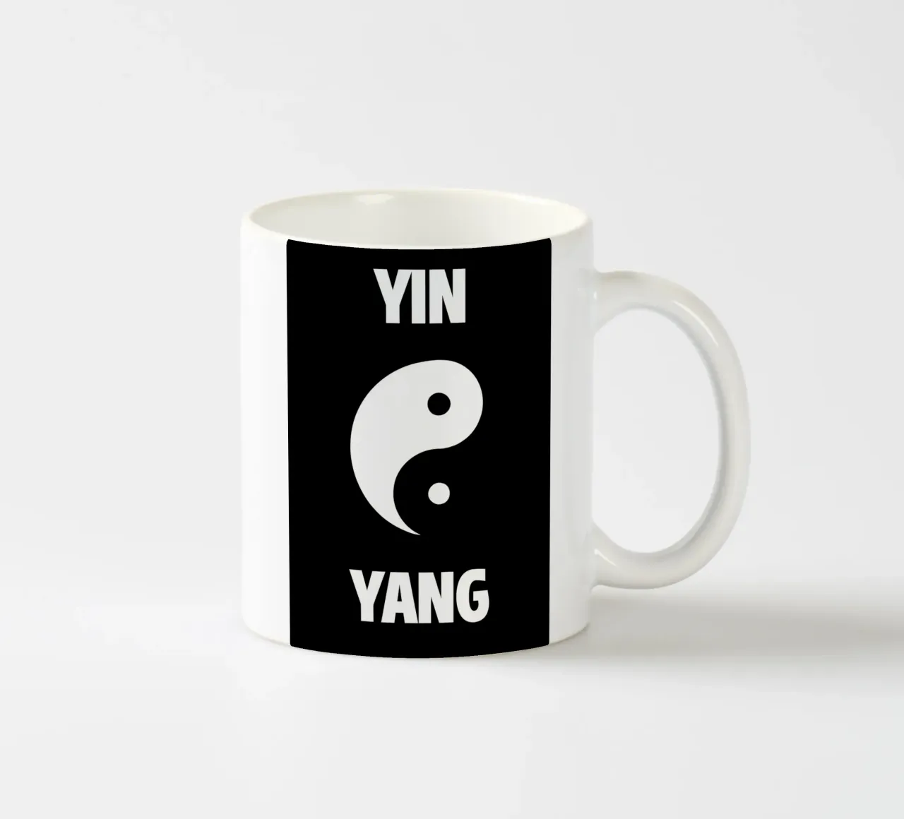 simbolo yin yang tazza in ceramica da BacsicRonBaleShop