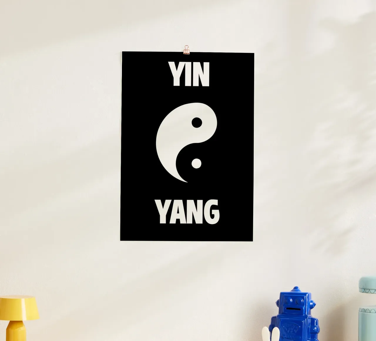 simbolo yin yang carta hahnemühle da BacsicRonBaleShop
