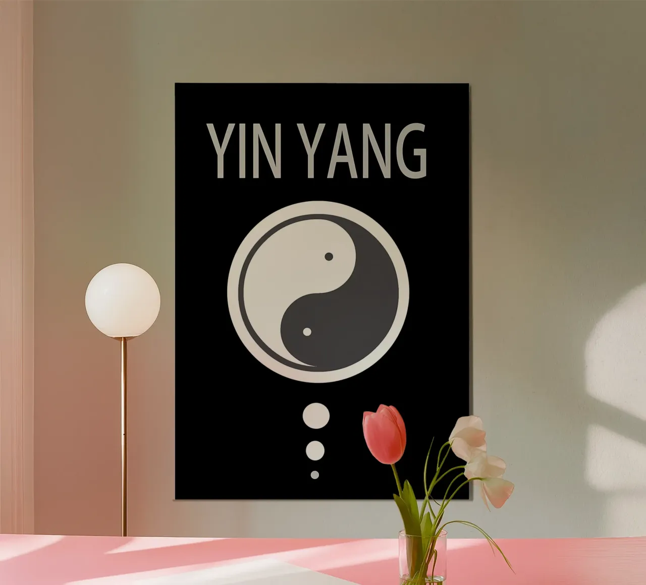 simbolo di equilibrio yin yang carta hahnemühle da BacsicRonBaleShop