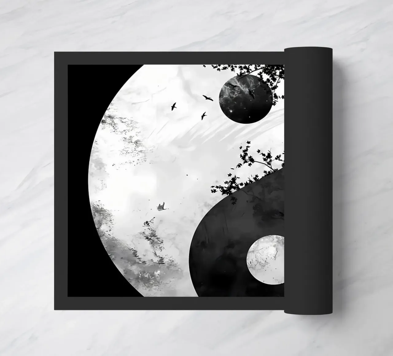 simbolo yin yang zerbino da BacsicRonBaleShop