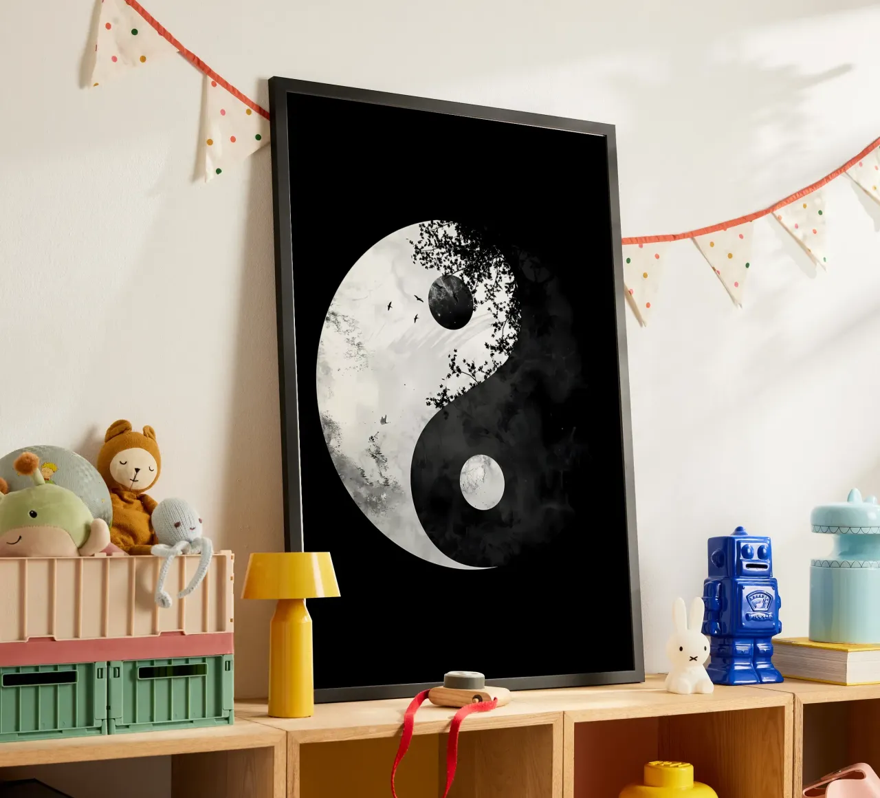 simbolo yin yang carta hahnemühle da BacsicRonBaleShop