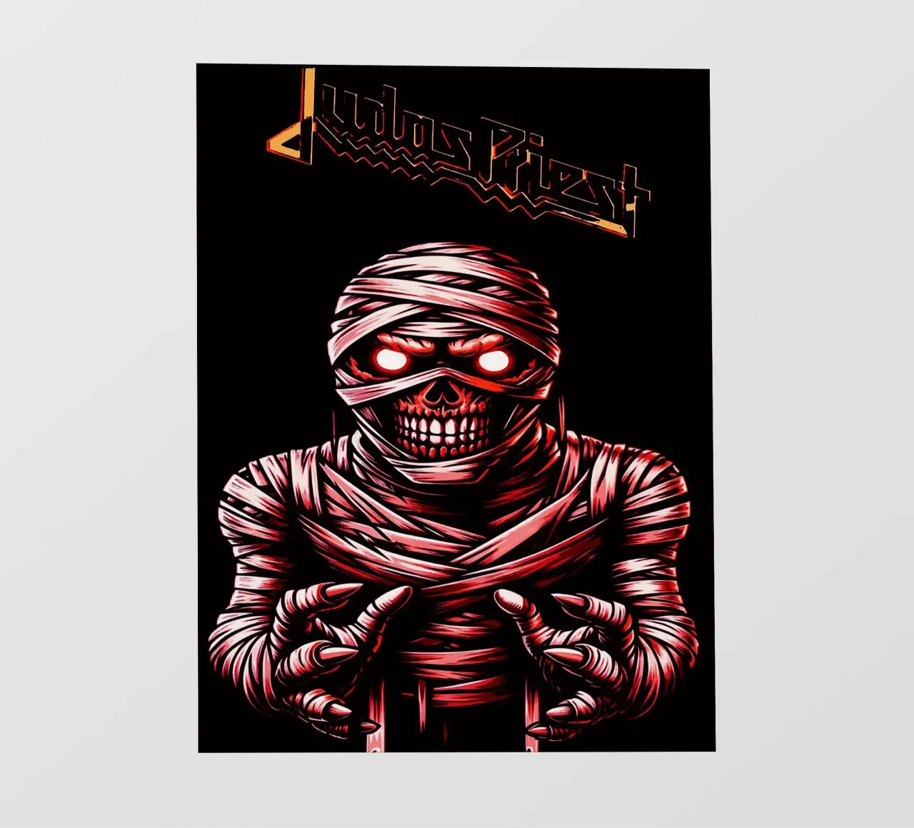 La band dei Judas Priest pellicola backlit da vanhesling