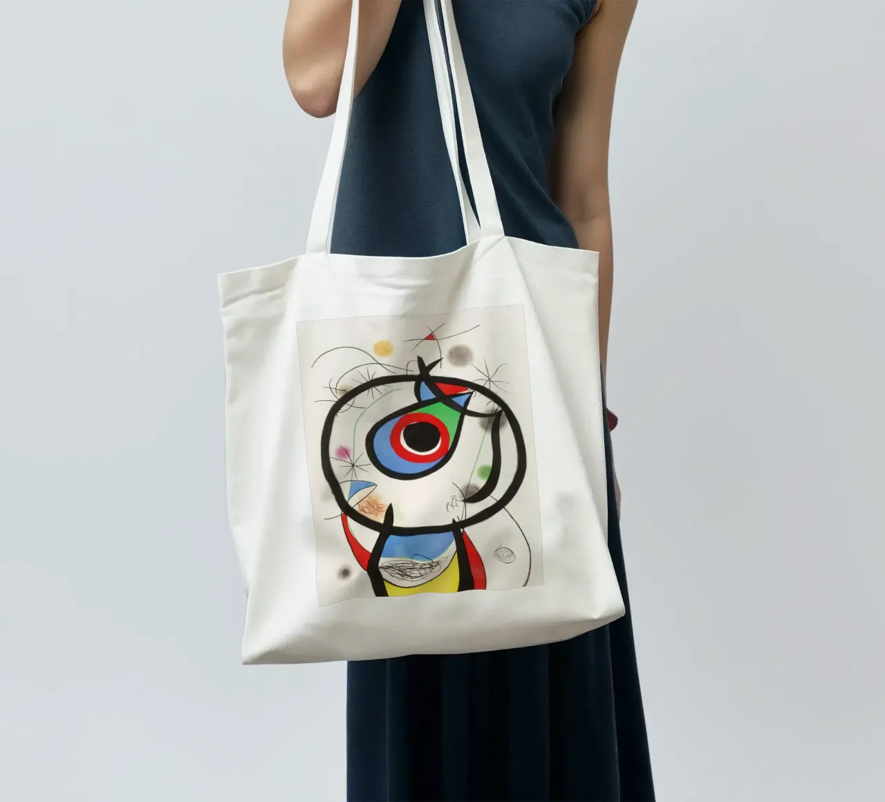 Joan Miro wasp tote bag by The Bakulans