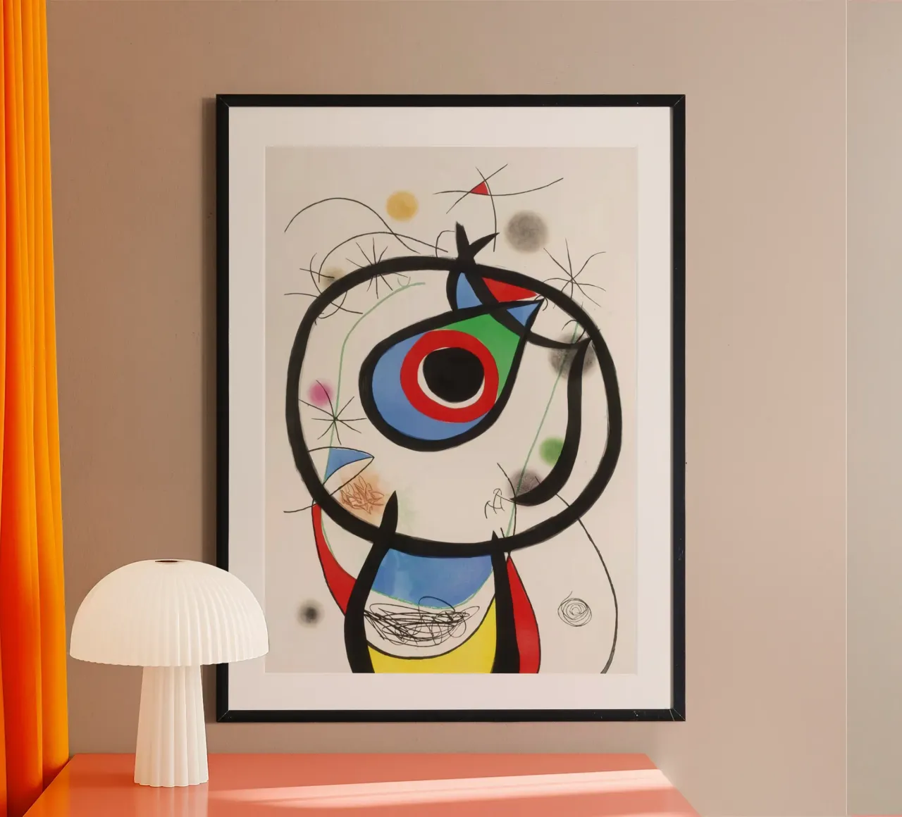 Joan Miro vespa poster da The Bakulans