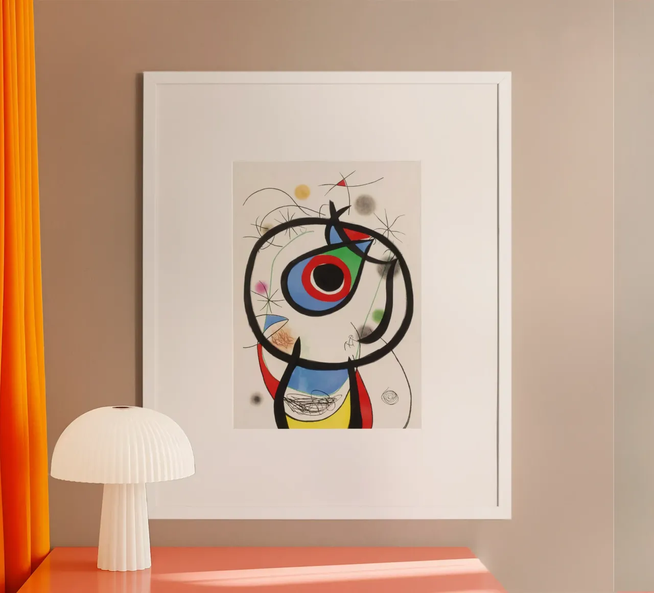 Joan Miro vespa poster da The Bakulans
