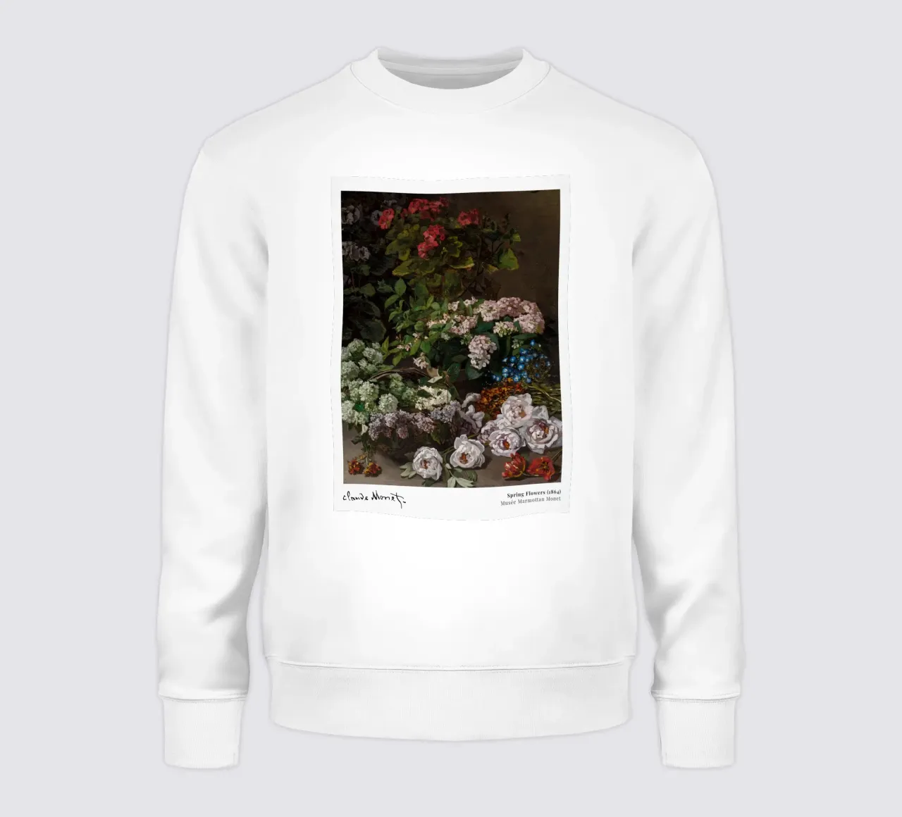 Monet Fiori di primavera 1864 felpa da Jam Poster