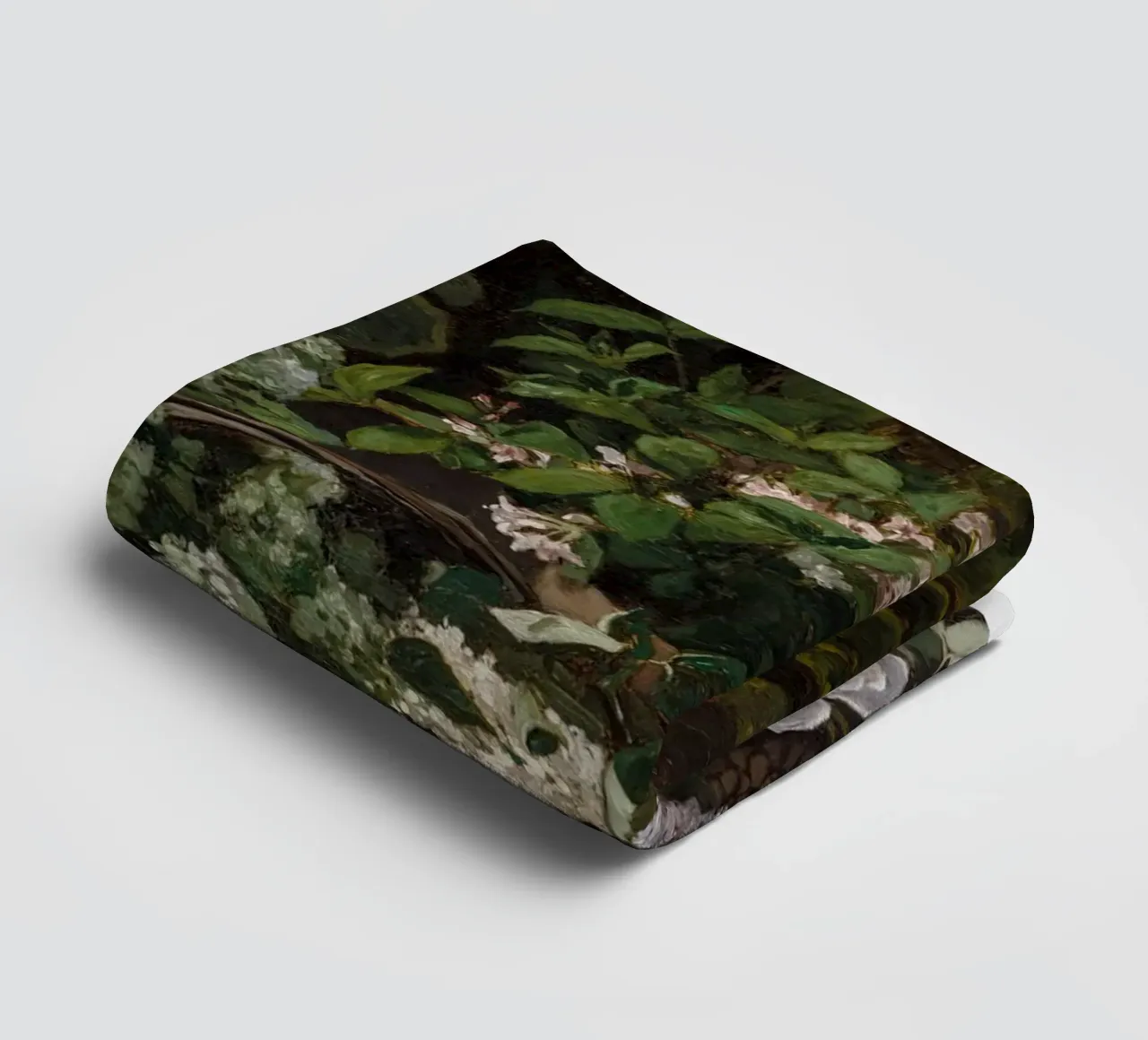 Monet Fiori di primavera 1864 asciugamano da bagno da Jam Poster