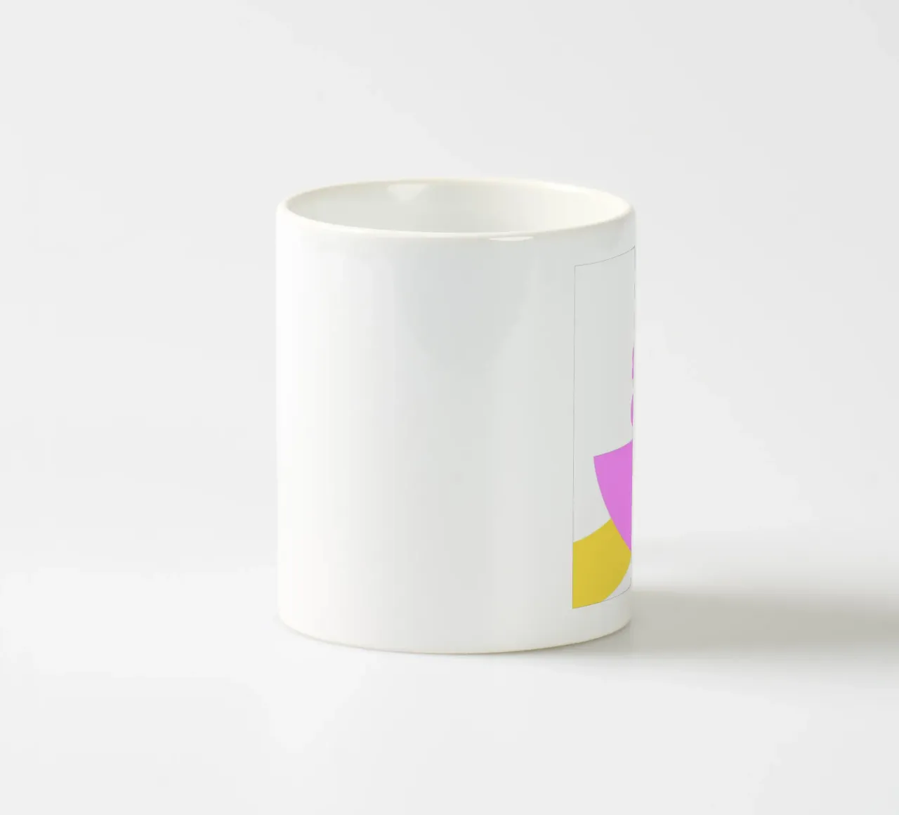 uccello dai colori vivaci tazza in ceramica da pastel color shape