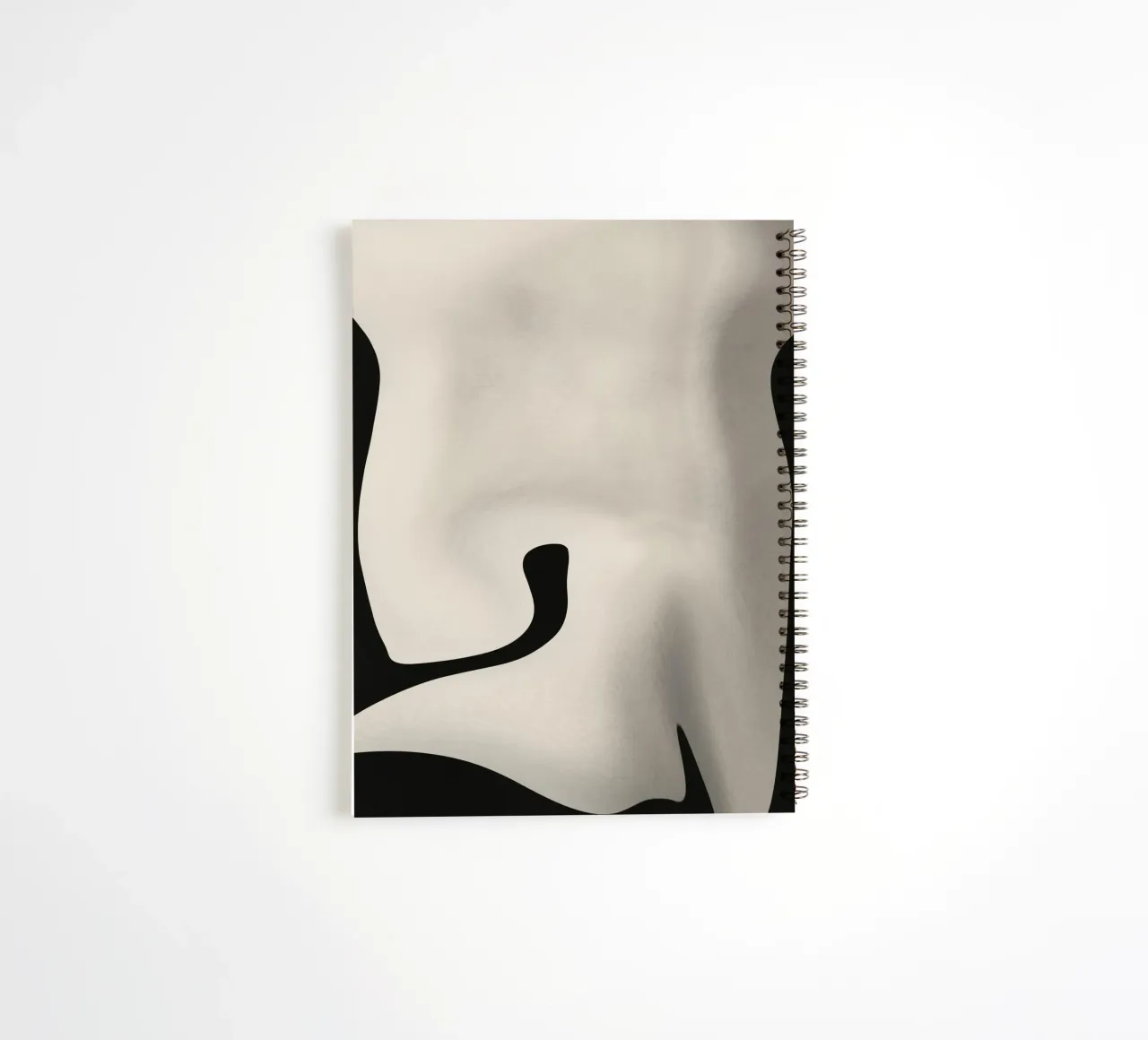 Fabric flow spiral notebook by Little Dean