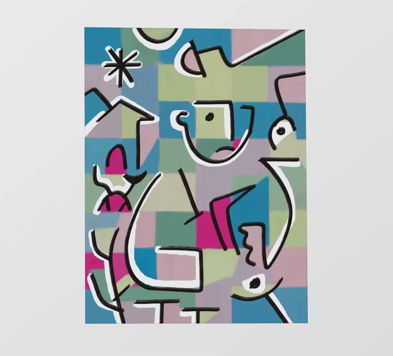 Ingegnere e rete pellicola backlit da Little Dean