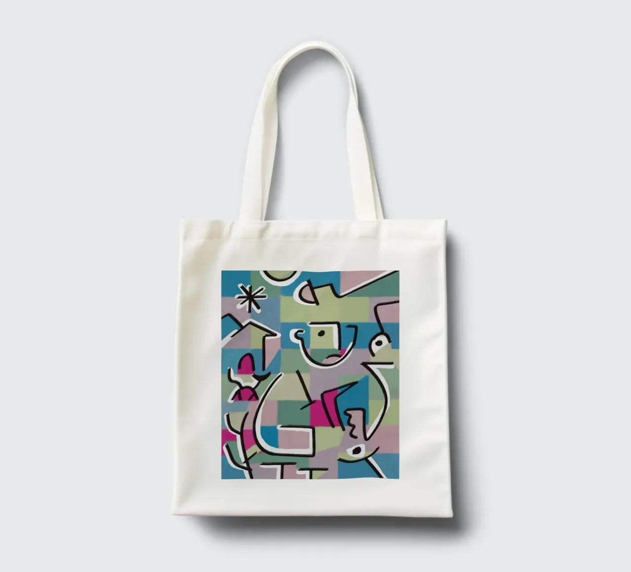 Ingegnere e rete borsa in juta da Little Dean