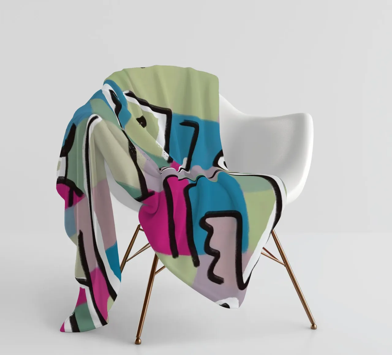 Ingegnere e rete coperta in pile da Little Dean