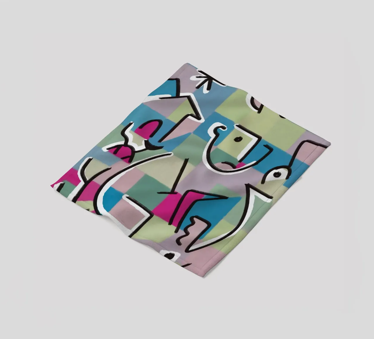 Ingegnere e rete coperta in pile da Little Dean