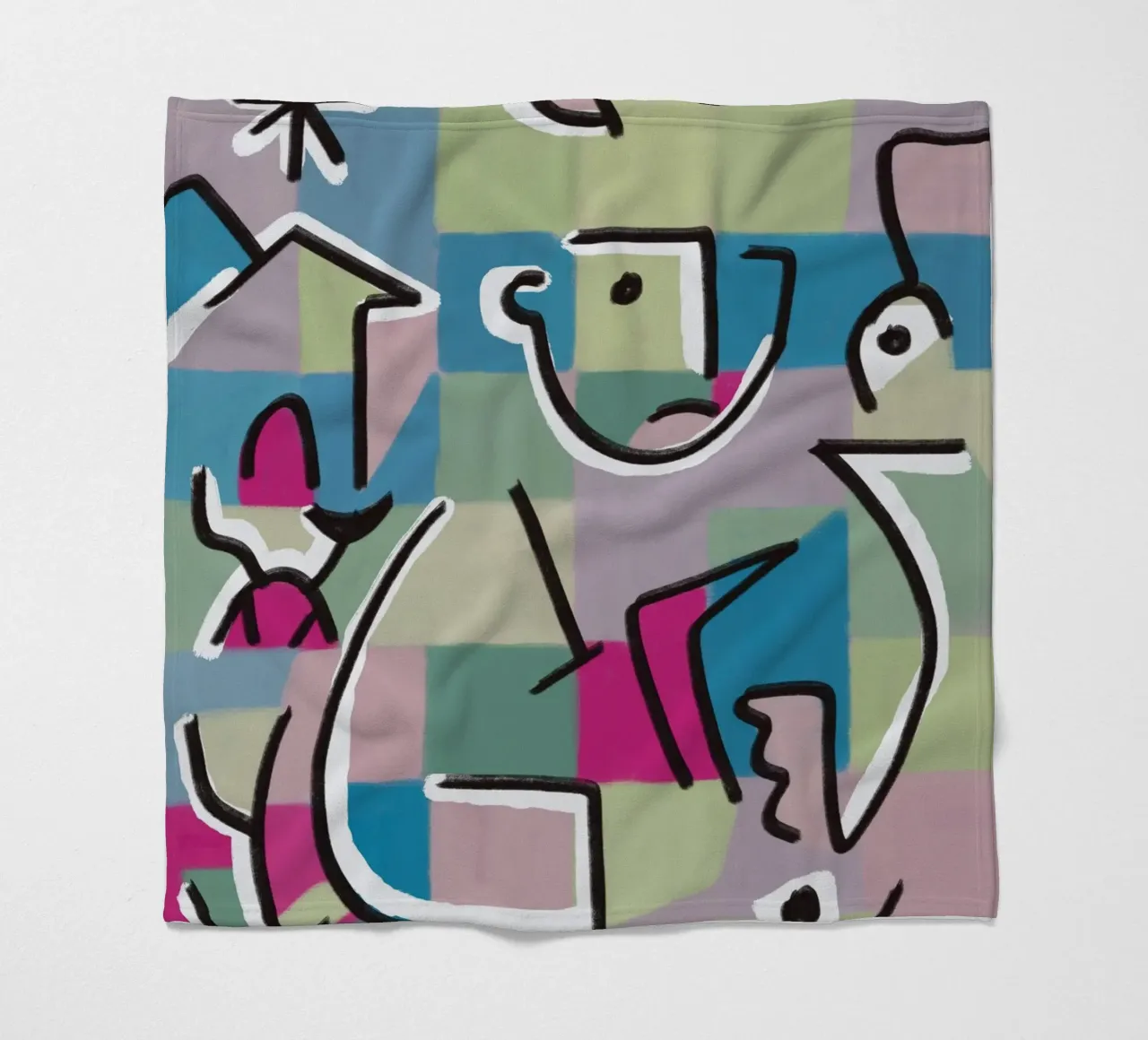 Ingegnere e rete coperta in pile da Little Dean