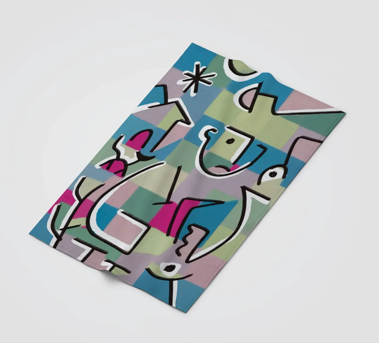 Ingegnere e rete coperta in pile da Little Dean