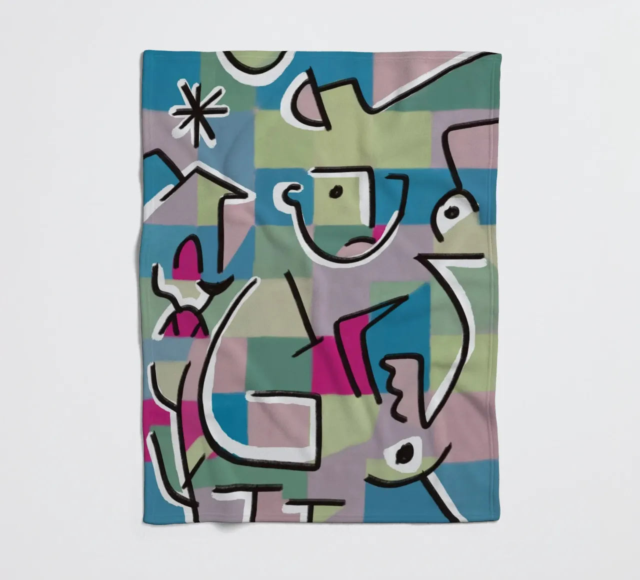 Ingegnere e rete coperta in pile da Little Dean