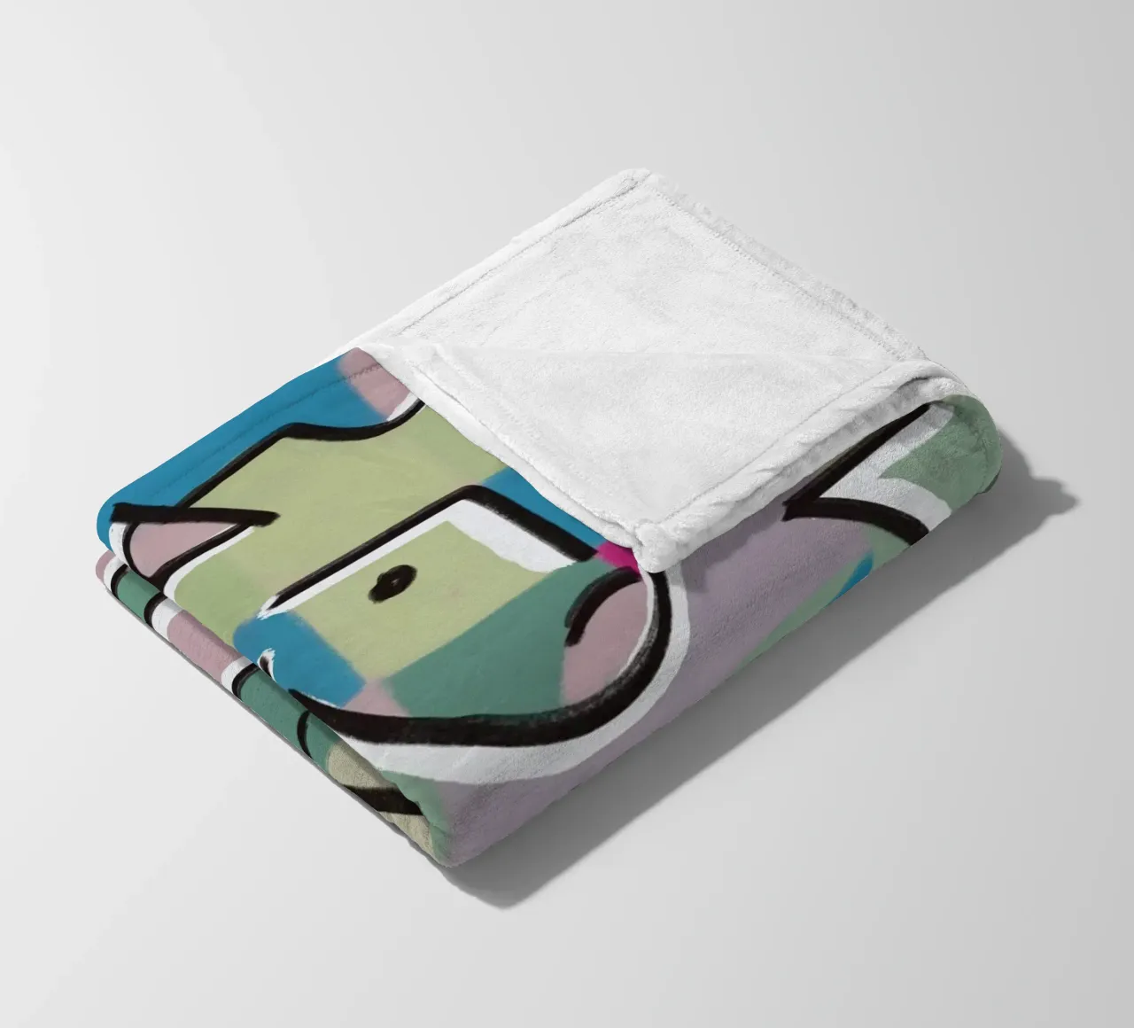 Ingegnere e rete coperta in pile da Little Dean