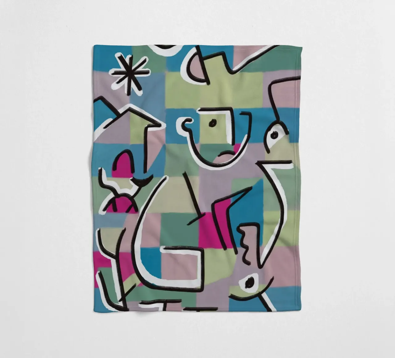 Ingegnere e rete coperta in pile da Little Dean