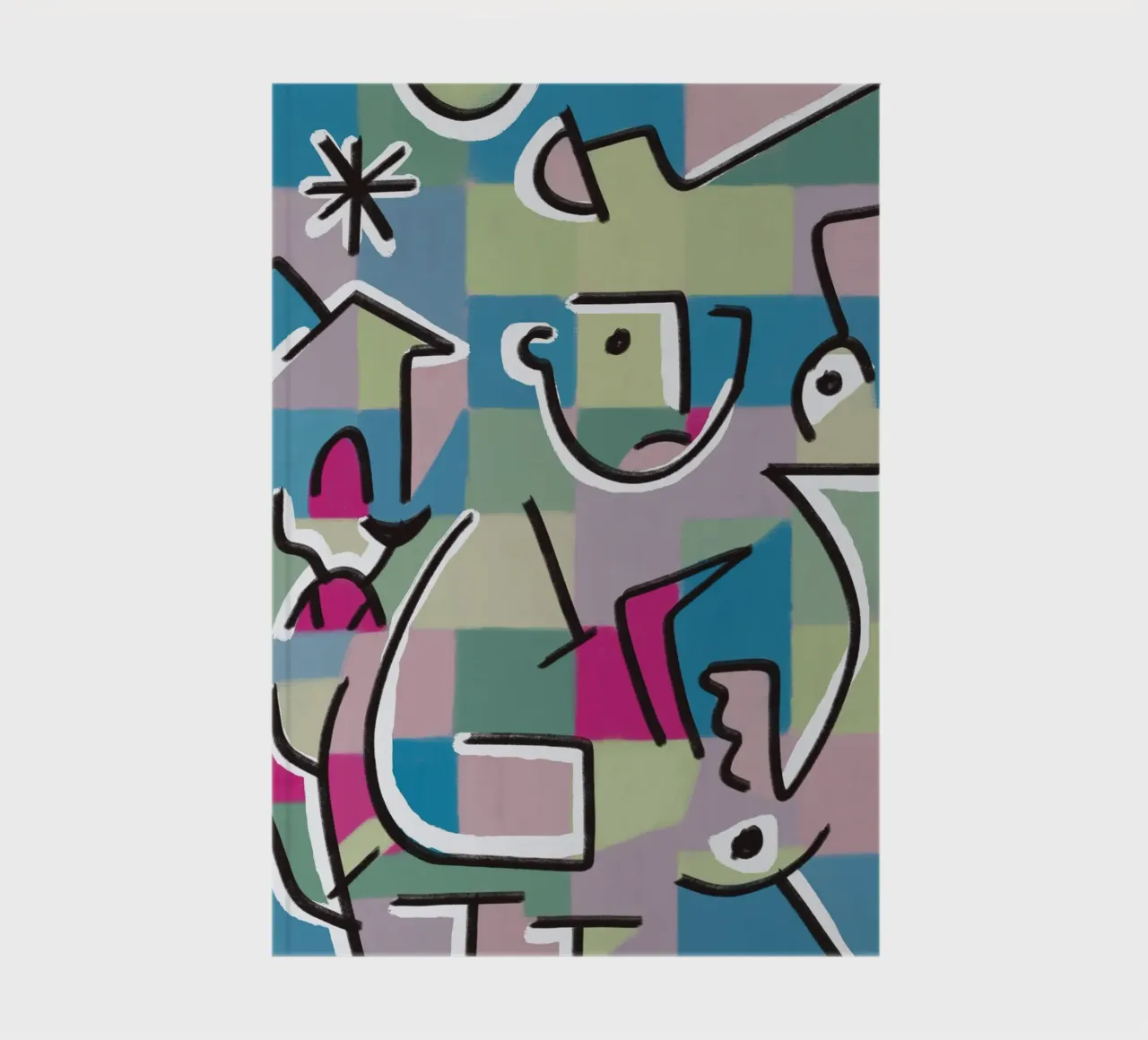 Engineer and grid notebook by Little Dean