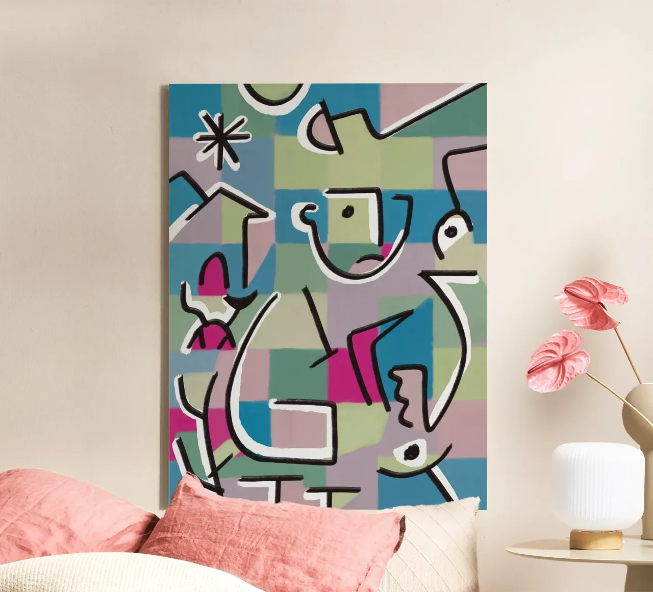 Engineer and grid canvas by Little Dean