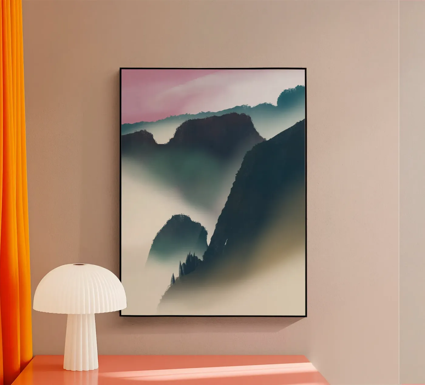 Cadute nebbiose plexiglass da Little Dean