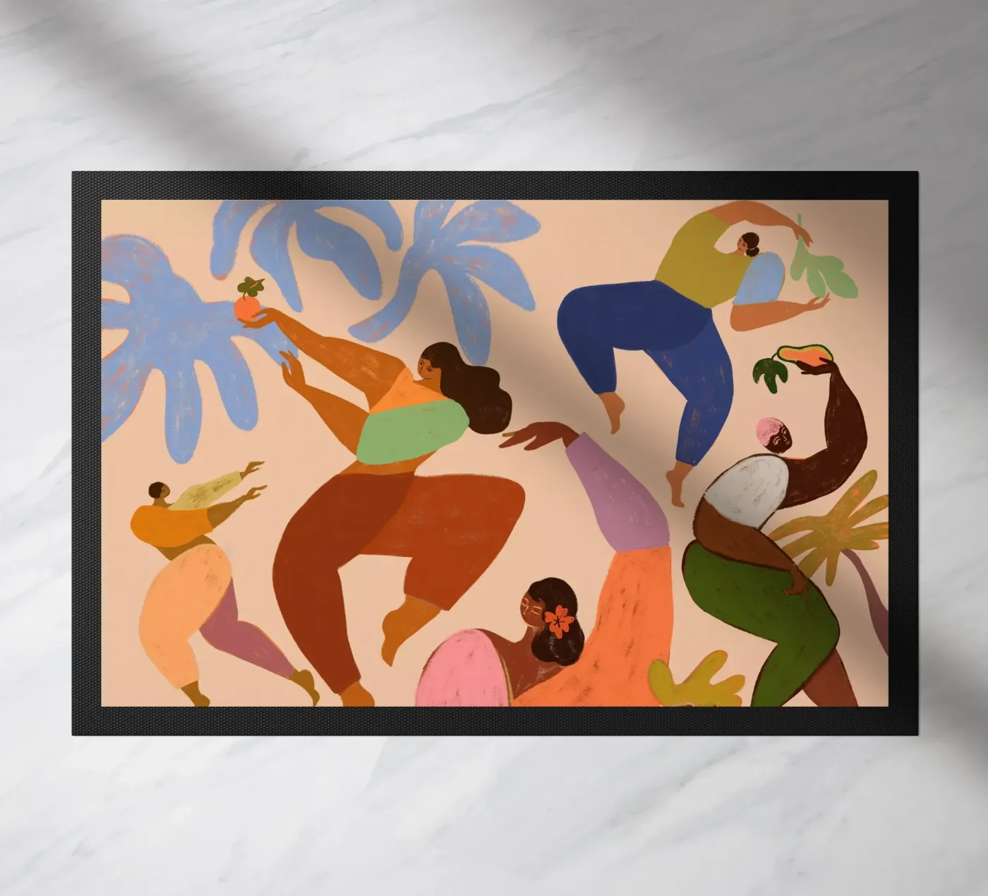 Dance Dance Fußmatte von Arty Guava