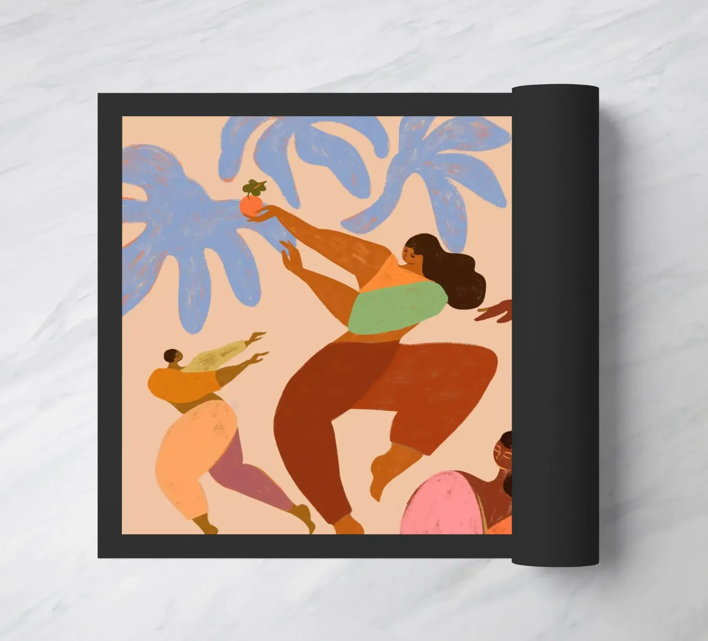 Dance Dance deurmat van Arty Guava