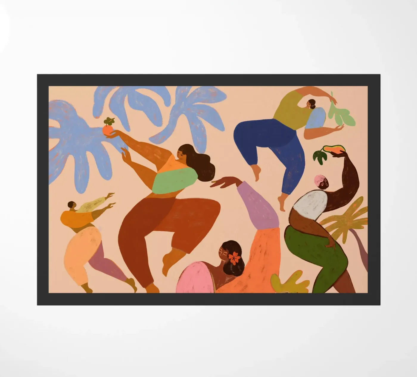 Dance Dance deurmat van Arty Guava