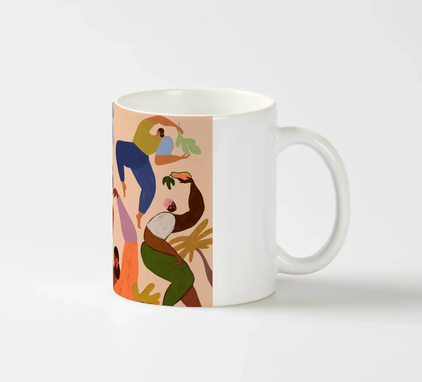 Dance Dance ceramic mug by Arty Guava