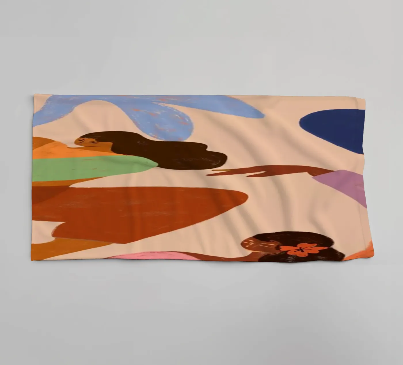 Dance Dance towel by Arty Guava