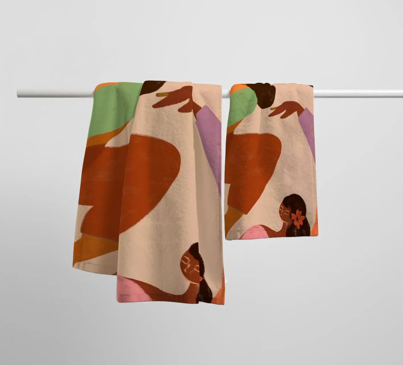 Dance Dance towel by Arty Guava