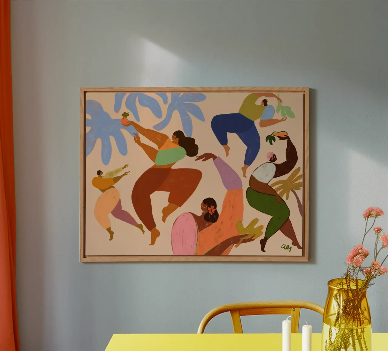 Dance Dance alluminio dibond da Arty Guava