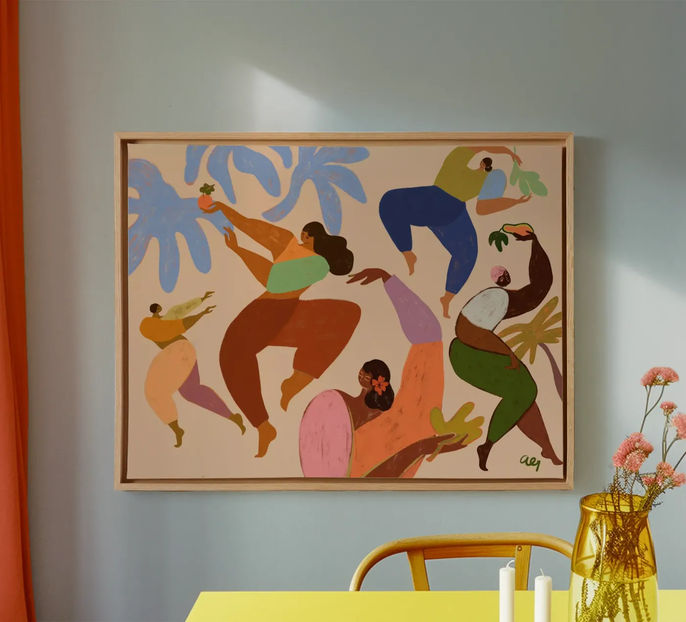 Dance Dance tela da Arty Guava