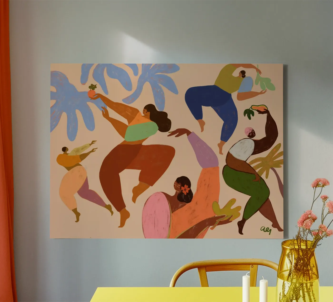 Dance Dance tela da Arty Guava