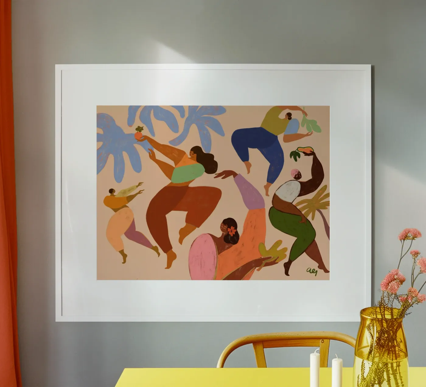 Dance Dance poster van Arty Guava